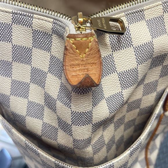 Authentic LOUIS VUITTON Totally MM Bag DAMIER AZUR - Picture 7 of 14